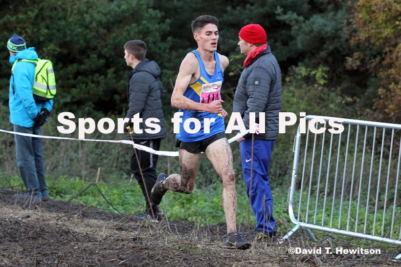 Senior men, National Cross Country Relay Champs., Berry Hill Park, Mansfield.  Photo: David T. Hewitson/Sports for All Pics